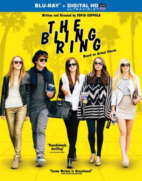 The Bling Ring Blu Ray By Sofia Coppola Sofia Coppola Blu Ray