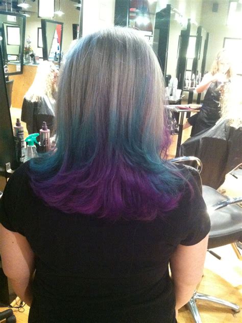 Check spelling or type a new query. Grey, purple, and teal hair. My hair is naturally grey so ...
