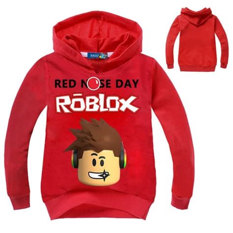 Roblox Hoodie Hooded Sweatshirt Toy Game Shop