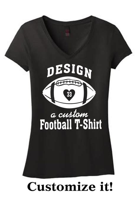 Items Similar To Custom Football T Shirt On Etsy