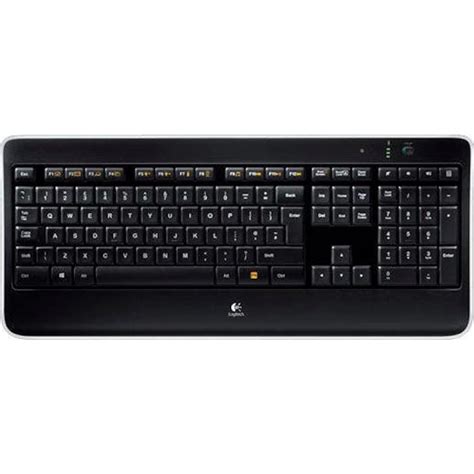Logitech Tastatur Wireless Illuminated Keyboard K800 Antirutsch