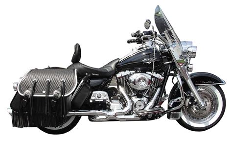 Though he already had bags on his road king, tim wasn't. motorcycle saddlebags: electraglide, Road King, FLT, FLH ...