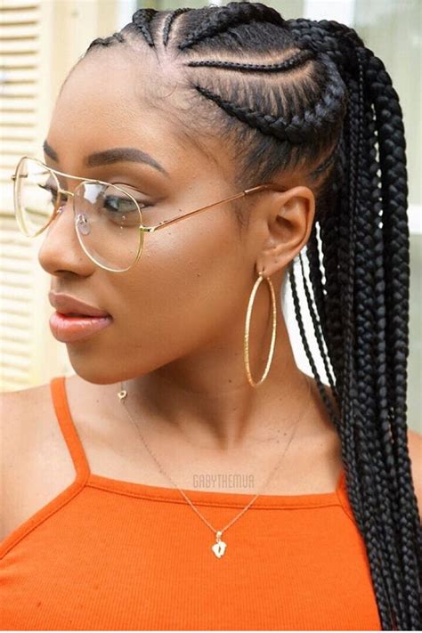 Hairstyle With Weave Braids