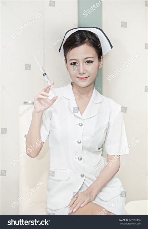 Young Sexy Female Asian Nurse WhiteẢnh Có Sẵn147862436 Shutterstock