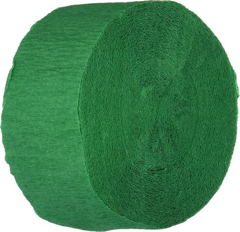 Emerald Green Crepe Paper Streamer 175 In X 81 Ft
