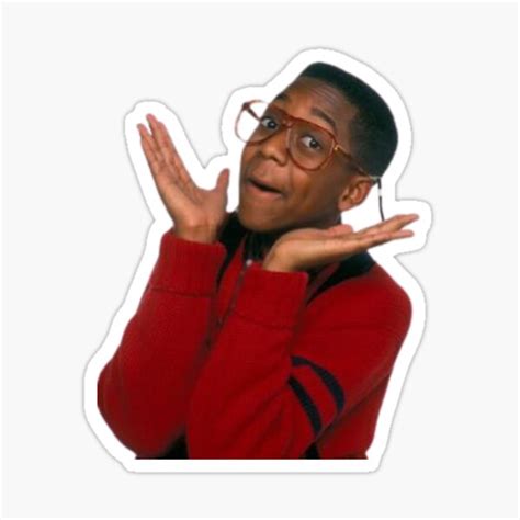 Steve Urkel Sticker For Sale By Scratch Redbubble