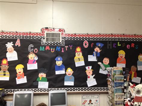 Bulletin Board Community Helpers Community Helpers Classroom Images