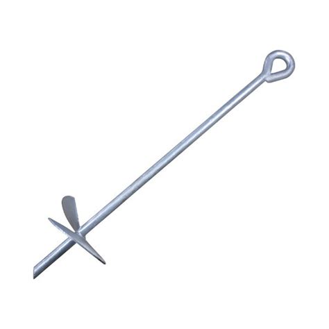 Galvanized Steel 66 Inch Earth Screw Anchor China Earth Helix Anchor