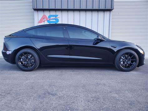 2018 Tesla Model 3 Long Range Awd Blackwhite American Supercars