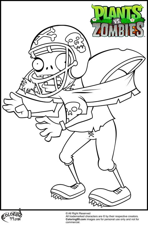 Fans of horror stories and researchers of the inhabitants of the other worlds will like the coloring pages with images of zombies. 15 coloring pages of plants vs zombies - Print Color Craft