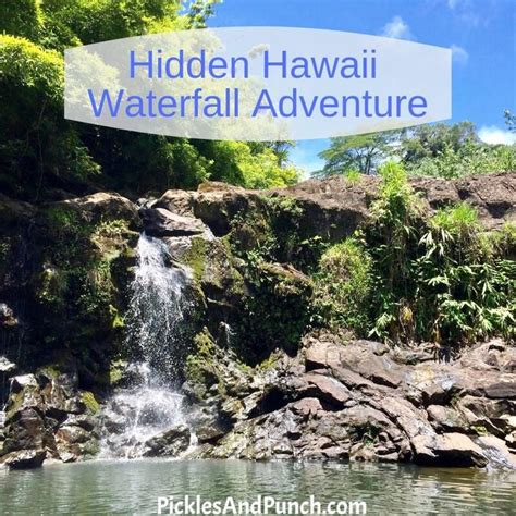 The Hidden Hawaiian Waterfall Adventure With Text Overlay