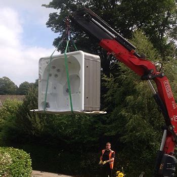 Part of the landscaping will involve planting around a hot tub. Moving house and not sure how to move your tub? We're here ...