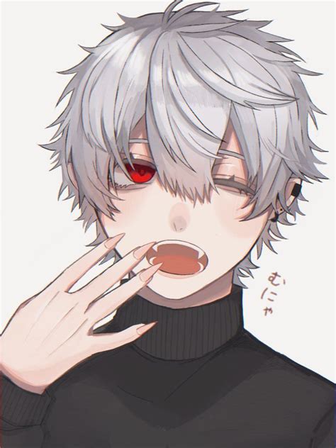 White hair anime characters are often intelligent as well, such as near from death note or captain hitsugaya from bleach. 27 HQ Pictures Anime White Hair Guy - Pin by Etuttle on Character design inspiration in 2020 ...