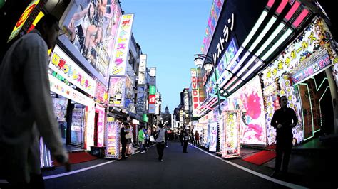 1080p free download tokyo neon city walk illuminated nightlife tourist entertainment japanese