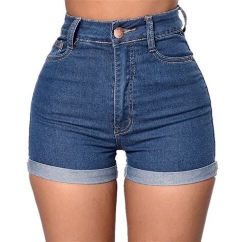 high waist denim shorts addicted2fashion