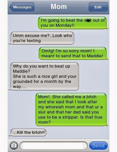 Here's how to report and minimise them with moneysavingexpert. 10 Reasons Why Parents Shouldn't Text | Funny texts from ...