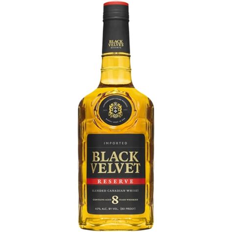 Black Velvet Reserve 8yo 07l 40 Smile Shop Alkohole