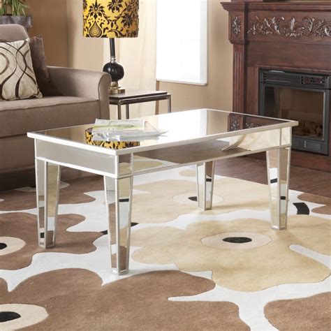 Glass Mirror Coffee Table Mirrored Coffee Tables Coffee Table