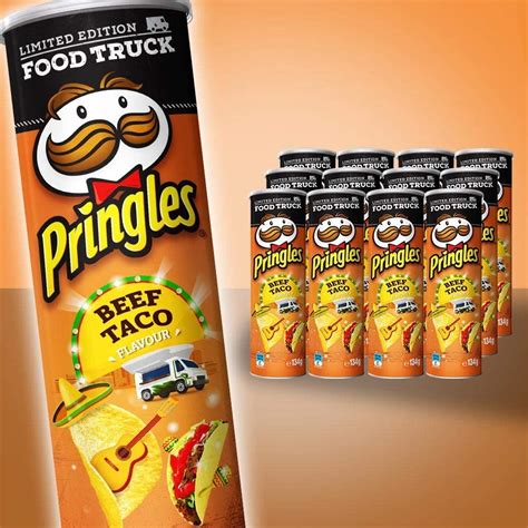 Pringles Pringles Limited Edition Food Truck Beef Taco Flavour 12