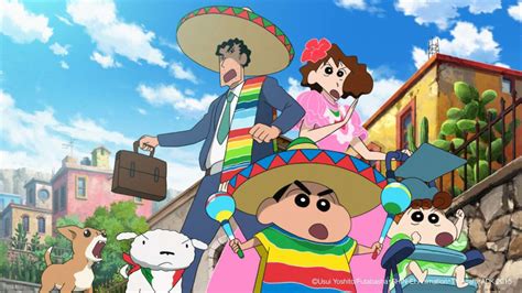 Hiroshi is ordered to collect the fruit of cactus and is transferred to mexico. Crayon Shin-chan: My Moving Story! Cactus Large Attack ...