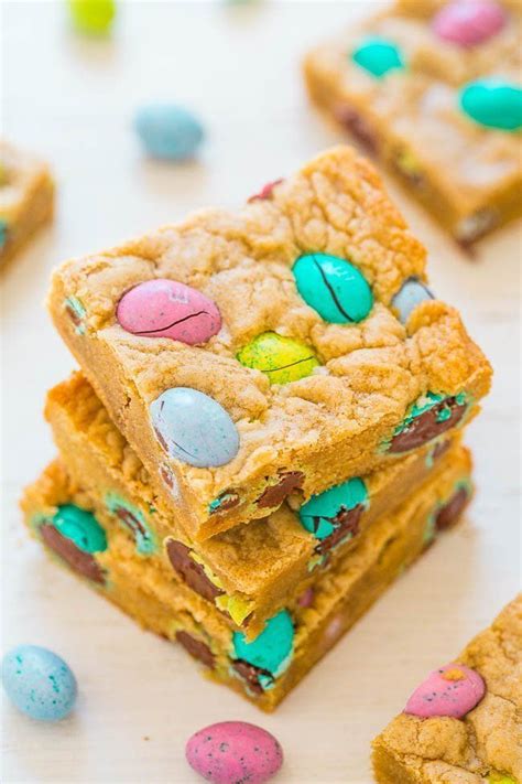 A collection of recipes to help you use leftover egg yolks. Easter Egg Bars (Easy Easter Dessert!) - Averie Cooks ...
