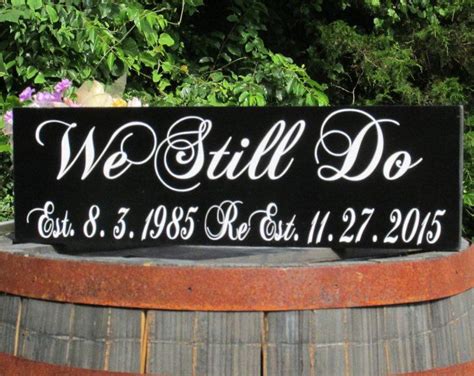 Do you bring a gift to a wedding vow renewal. This item is unavailable | Etsy | Wood wedding signs ...