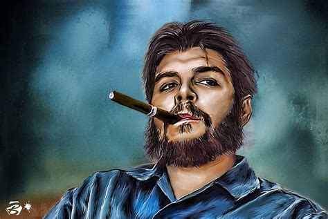 Che Guevara By BASSAM21312 Che Guevara Smoking HD Wallpaper Pxfuel