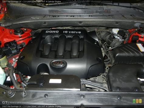 20 Liter Dohc 16v Vvt 4 Cylinder Engine For The 2007 Kia Sportage