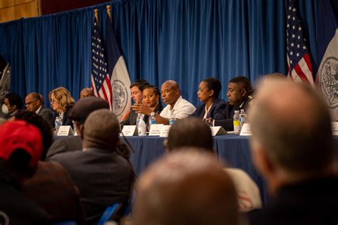 Mayor Adams Addresses Public Safety Concerns In Southeast Queens During