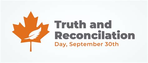 National Day Of Truth And Reconciliation Modern Creative Banner Design