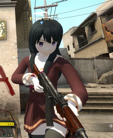 CSGO Anime Mod Info In The First Comment 9GAG