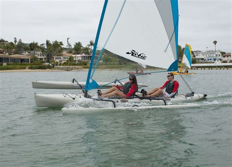 Hobie 30 rudder catamaran cat sail sailboat kayak ⛵️. Glenmore Sailboats LTD. - Enjoy a ride on the Hobie Mirage ...