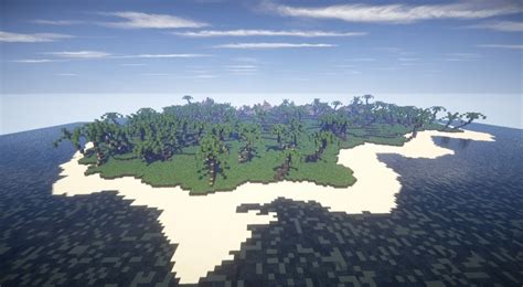 Tropical Island Minecraft Map