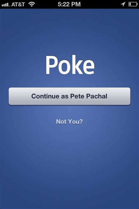 Facebook Poke Is Annoying As Hell Hands On