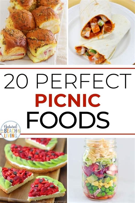 20 Easy Picnic Food Ideas Everyone Will Love Natural Beach Living