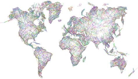 Abstract World Map Png Transparent Picture Png Mart