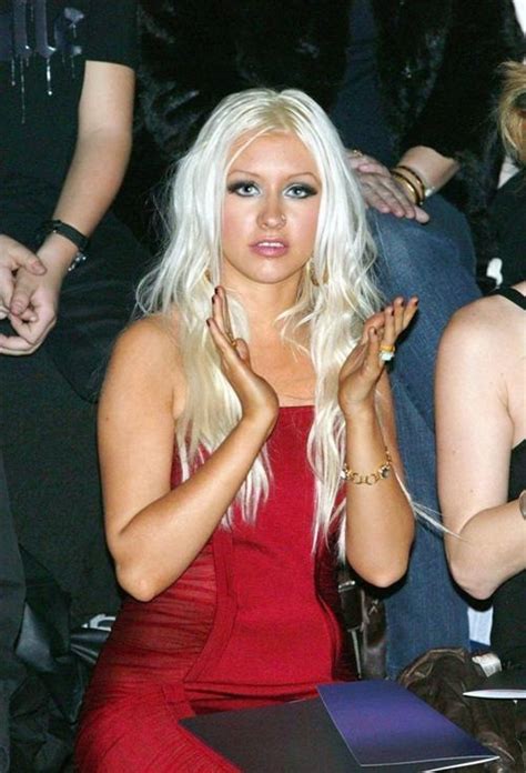 Christina Aguilera Nipple Ring