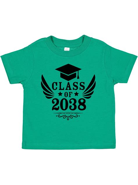 Inktastic Class Of 2038 With Graduation Cap And Wings T Toddler Boy