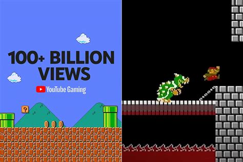 Youtube Celebrates 100 Billion Views Of Super Mario Bros Content