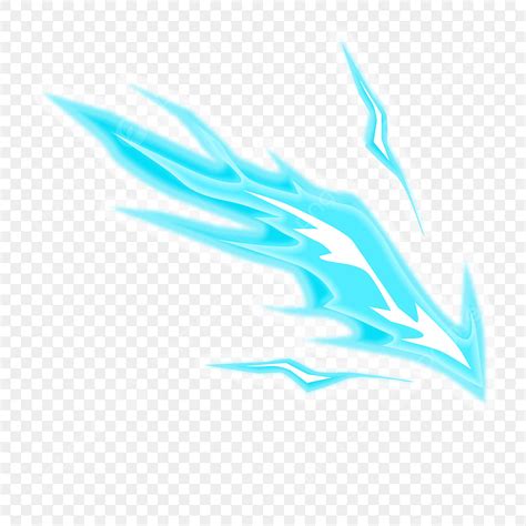 Blue Lightning Hd Transparent Blue Lightning Sword Illustration Blue