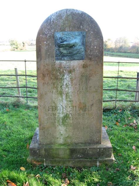 Edith Sitwell Weedon Lois England Poet Grave