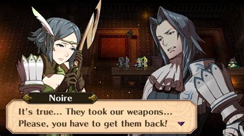 Fire Emblem Awakening Virion And Noire The Future Past 1 Conversation