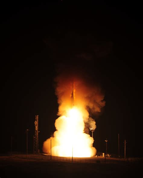 F E Warren Conducts Minuteman Iii Missile Test Launch From Vandenberg Air Force Article