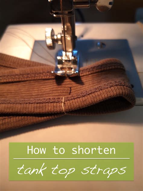 how to shorten tank tops straps au pays des coccinelles sewing class sewing skills sewing