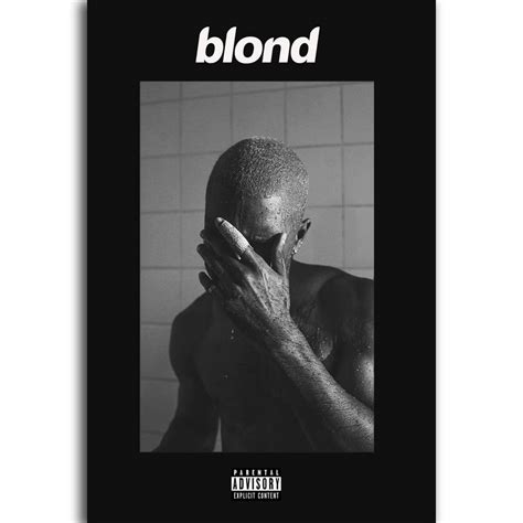 S1027 Album Cover Frank Ocean Star Blond Rap Hip Hop Music Wall Art