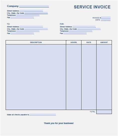 Use our easy to use free invoice templates to get started. Eliminate Your Fears And Doubts About Fill In Invoice ...