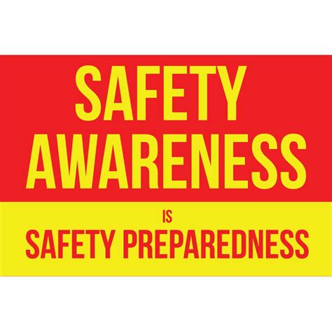 Event And Id Supplies Banners Safety Awareness Banner