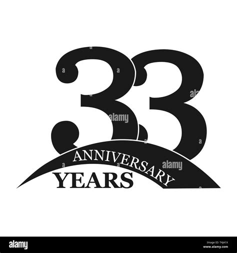33 Jahre Geburtstag Logo Fotos Und Bildmaterial In Hoher Auflösung