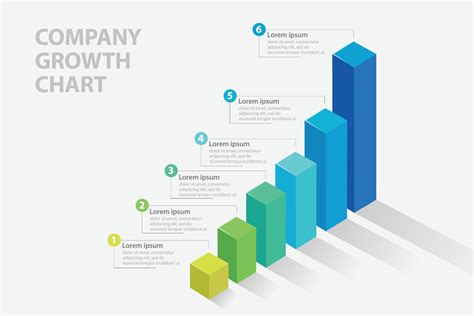 Company Growth Chart Inforgraphic Template 2380353 Vector Art At Vecteezy