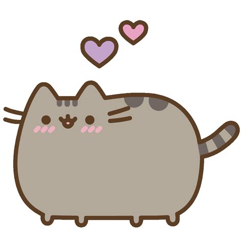 Cat Love Sticker By Pusheen For Ios And Android Giphy